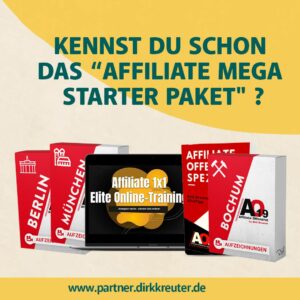 Affiliate Mega Starter Paket